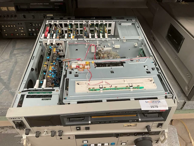 Sony pvw-60p betacam ps editing player - afbeelding 4 van  5
