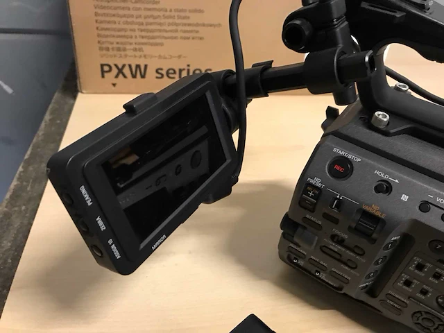 Sony pxw-fx9v videocamera - afbeelding 5 van  18