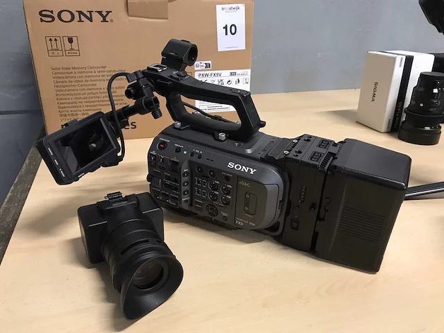Sony pxw-fx9v videocamera - afbeelding 7 van  18
