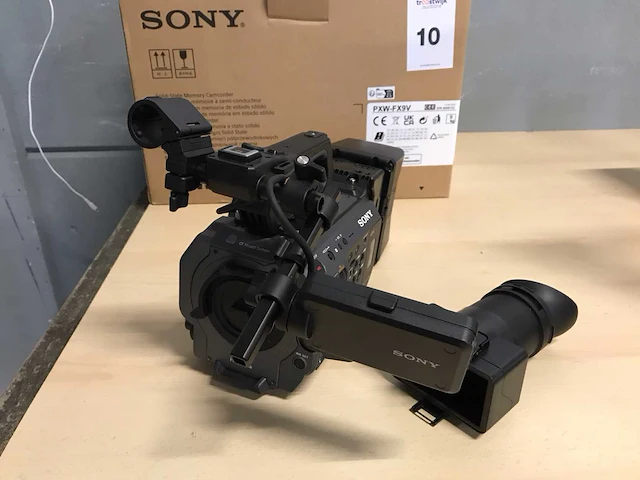 Sony pxw-fx9v videocamera - afbeelding 9 van  18