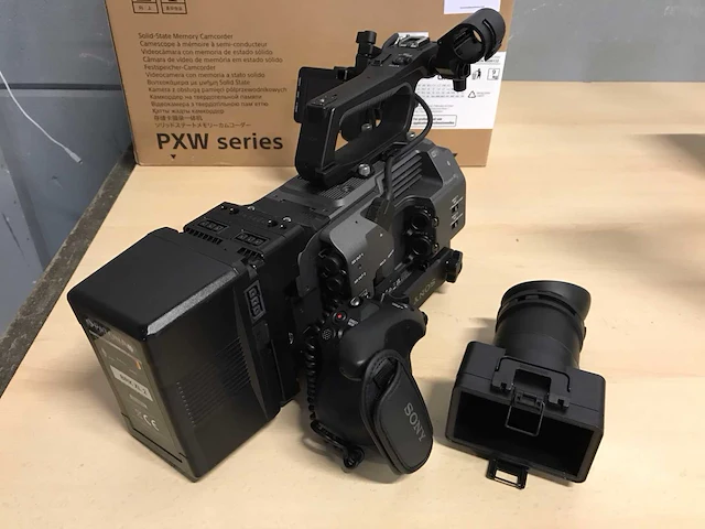 Sony pxw-fx9v videocamera - afbeelding 10 van  18