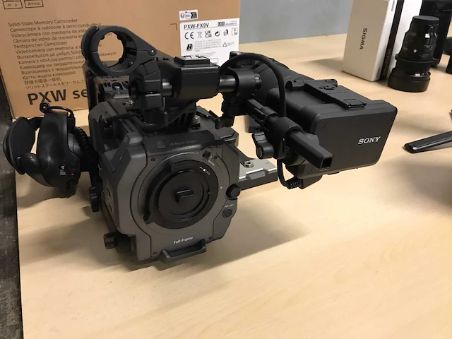 Sony pxw-fx9v videocamera - afbeelding 11 van  18