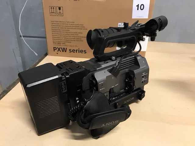 Sony pxw-fx9v videocamera - afbeelding 17 van  18