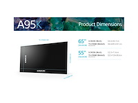 Sony smart tv xr65a95k 65 4k ultra hd led wifi zwart - afbeelding 4 van  4