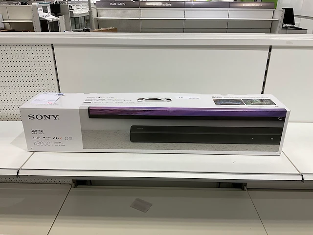 Sony soundbar hta3000.cel - afbeelding 1 van  3