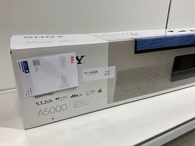 Sony soundbar hta5000.cel - afbeelding 2 van  3