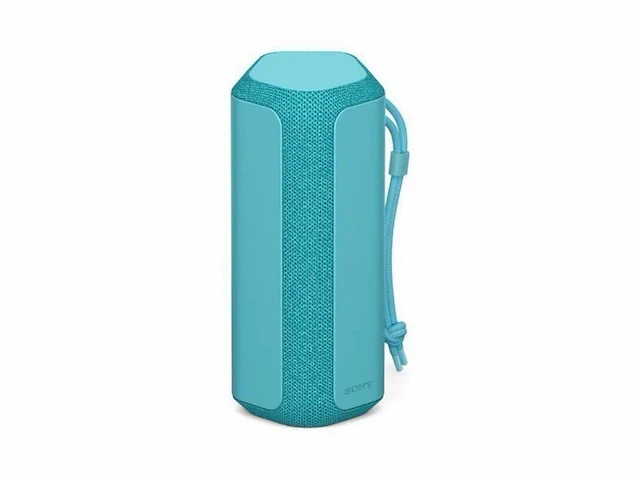 Sony srsxe200 draagbare draadloze bluetooth speaker waterdicht blauw - afbeelding 1 van  3