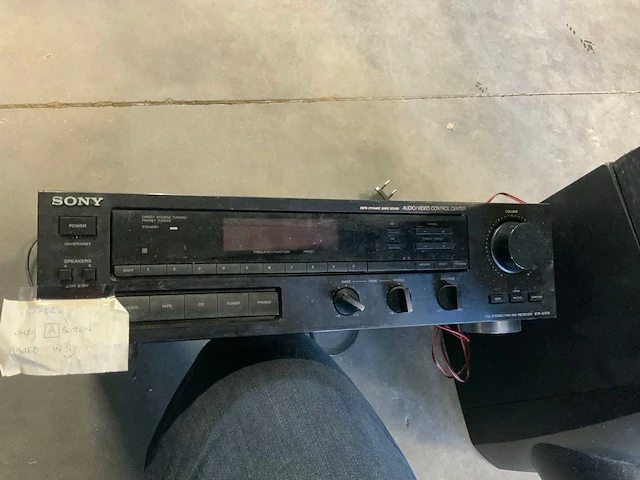 Sony str-av370 stereo set - afbeelding 2 van  7
