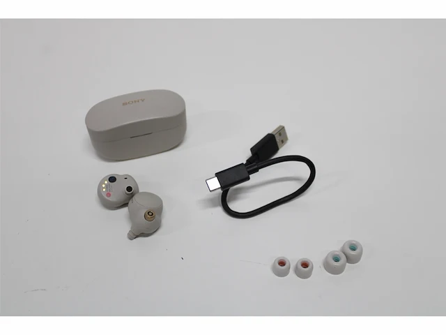 Sony wf-1000xm4 true wireless noise cancelling oordopjes wit - afbeelding 5 van  5