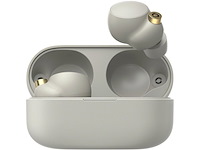 Sony wf-1000xm4 volledig draadloze oordopjes met noise cancelling zilver - afbeelding 1 van  5
