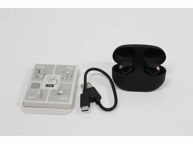 Sony wf-1000xm5 draadloze oordopjes met noise cancelling zwart - afbeelding 2 van  2