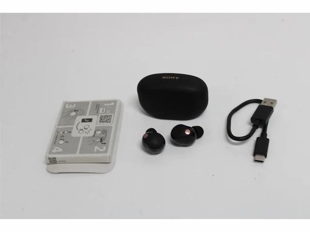 Sony wf-1000xm5 draadloze oordopjes met noise cancelling zwart - afbeelding 2 van  2