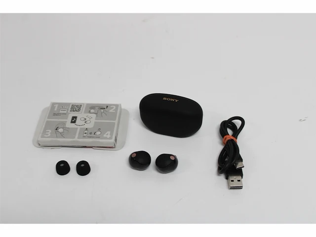 Sony wf-1000xm5 in ear headset bluetooth noise cancelling zwart - afbeelding 2 van  2
