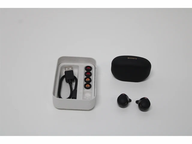 Sony wf-1000xm5 in ear headset bluetooth stereo high-resolution audio, noise cancelling zwart - afbeelding 5 van  5