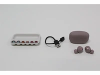 Sony wf-1000xm5 volledig draadloze oordopjes met noise cancelling smoky pink / roze - afbeelding 5 van  5