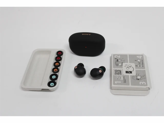 Sony wf-1000xm5 volledig draadloze oordopjes met noise cancelling zwart - afbeelding 2 van  2