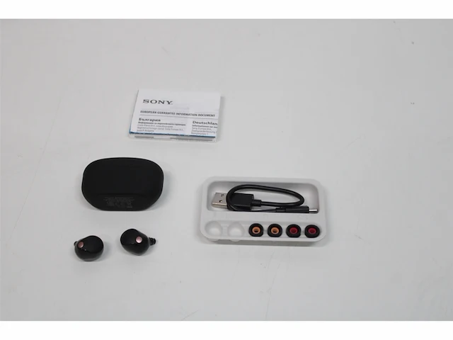 Sony wf-1000xm5 volledig draadloze oordopjes met noise cancelling zwart - afbeelding 2 van  2