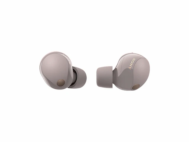 Sony wf1000xm5 volledig draadloze oordopjes met noise cancelling smoky pink / roze - afbeelding 2 van  5