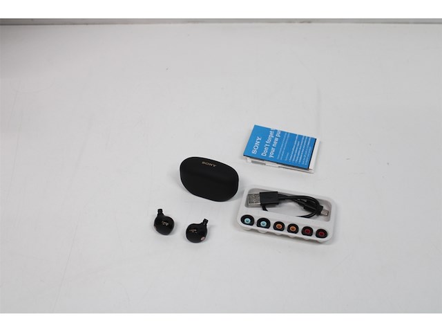 Sony wf1000xm5 volledig draadloze oordopjes met noise cancelling zwart - afbeelding 2 van  2