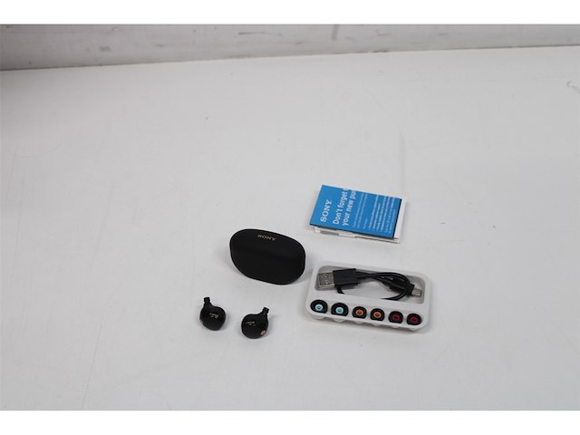 Sony wf1000xm5 volledig draadloze oordopjes met noise cancelling zwart - afbeelding 2 van  2