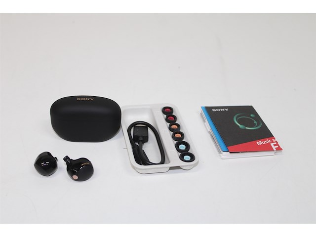 Sony wf1000xm5 volledig draadloze oordopjes met noise cancelling zwart - afbeelding 2 van  2