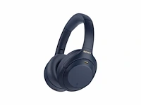 Sony wh-1000xm4 - draadloze over-ear koptelefoon met noise cancelling - blauw - afbeelding 1 van  3
