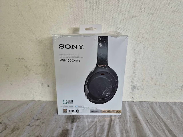 Sony wh-1000xm4 - draadloze over-ear koptelefoon met noise cancelling - afbeelding 2 van  3