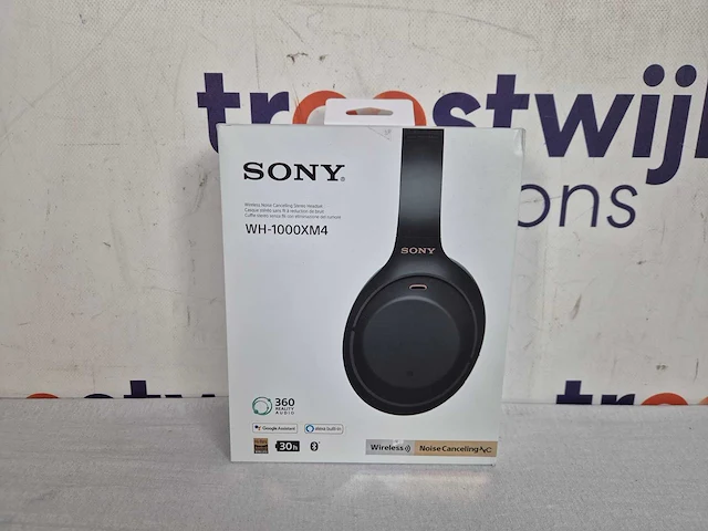 Sony wh-1000xm4 (zwart) - afbeelding 2 van  3