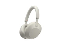 Sony wh-1000xm5 - draadloze koptelefoon met noise cancelling - zilver - afbeelding 1 van  2
