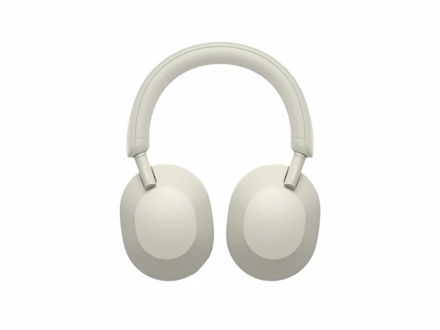 Sony wh-1000xm5 draadloze koptelefoon met noise cancelling zilver - afbeelding 1 van  3