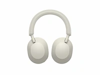 Sony wh-1000xm5 draadloze koptelefoon met noise cancelling zilver - afbeelding 1 van  3