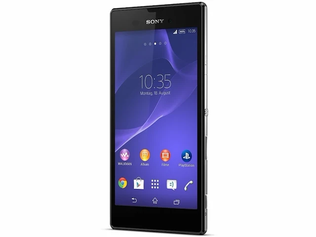 Sony xperia style smartphone 5,3 inch hd triluminos scherm, 1,4 ghz quad-core processor zwart - afbeelding 1 van  3