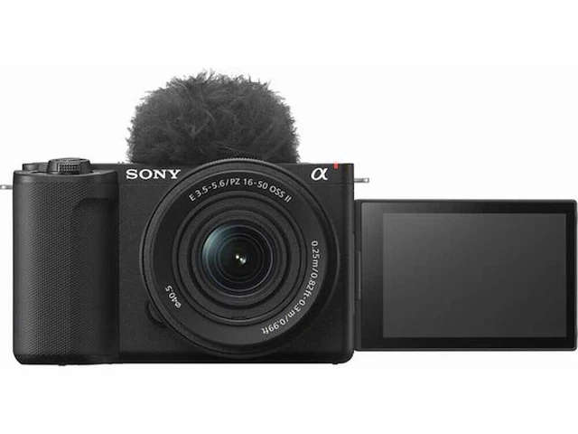 Sony zv-e10 ii - compact systeemcamera - vlog camera - body + 16-50 mm (ii) lens - afbeelding 1 van  2