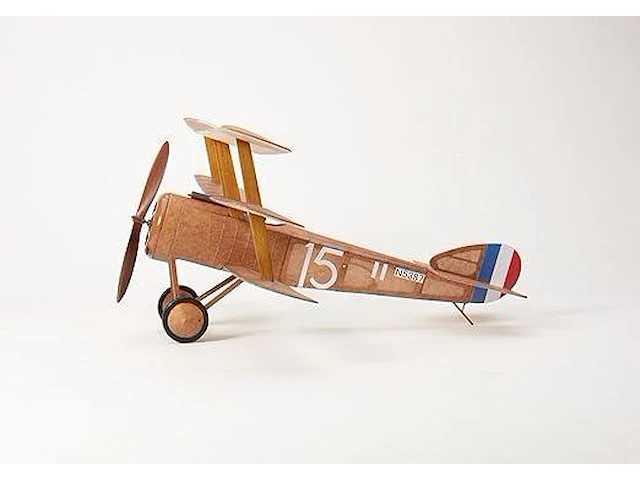 Sopwith triplane complete balsa hout - afbeelding 1 van  3