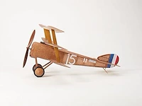 Sopwith triplane complete balsa hout - afbeelding 1 van  3
