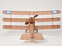 Sopwith triplane complete balsa hout - afbeelding 2 van  3