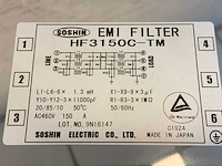Soshin electric hf3150-tm emi filter - afbeelding 6 van  6