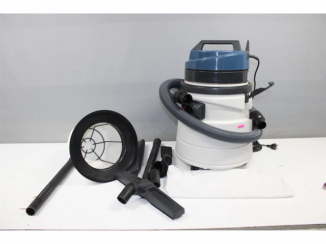 Soteco base stofzuiger 900 watt sanifilter blauw - afbeelding 1 van  2