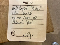 Soto verlengbare eiken eetkamertafel - afbeelding 9 van  11