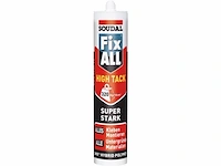 Soudal montagelijm fix all® high tack wit 420 g/290 ml