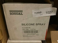 Soudal siliconen spray (60x) - afbeelding 2 van  2