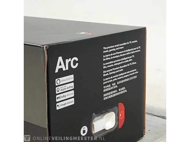 Soundbar sonos, arc - afbeelding 4 van  8