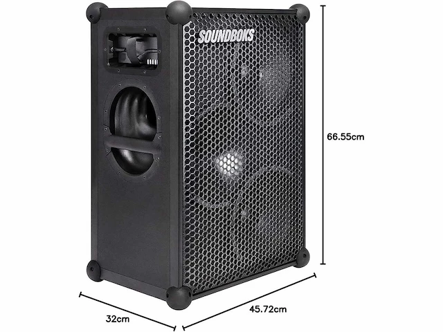 Soundboks the new soundboks (gen 3) zwart - draagbare party speaker - afbeelding 6 van  6