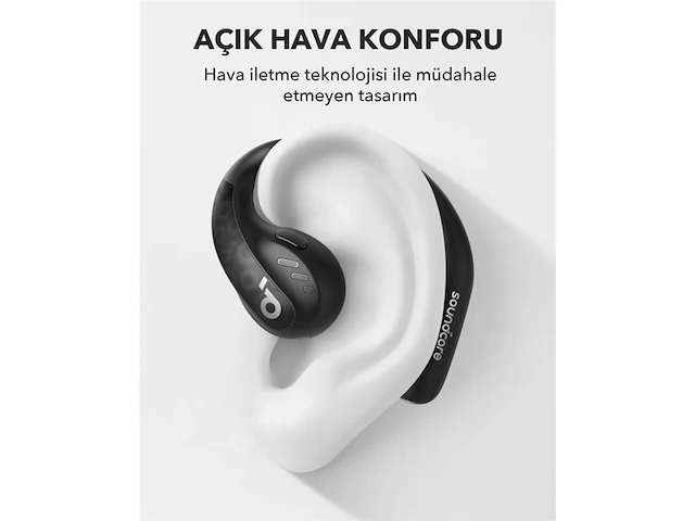 Soundcore aerofit pro oordopjes zwart - afbeelding 2 van  5