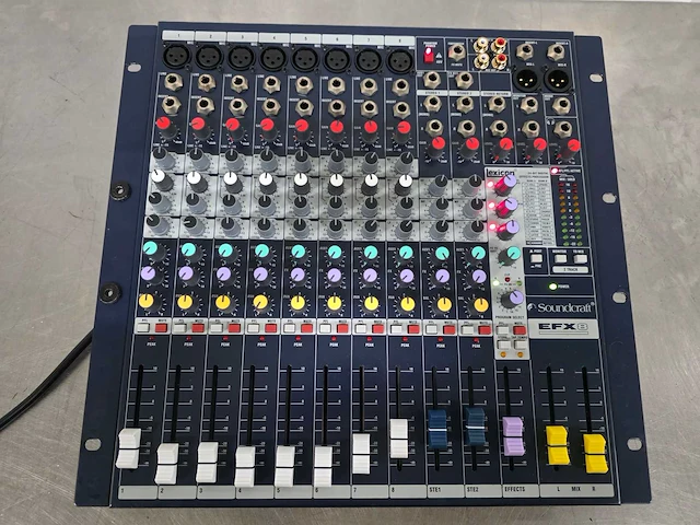 Soundcraft - efx8+k - mengpaneel - afbeelding 1 van  5