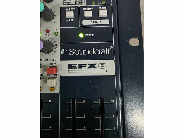 Soundcraft - efx8+k - mengpaneel - afbeelding 2 van  5