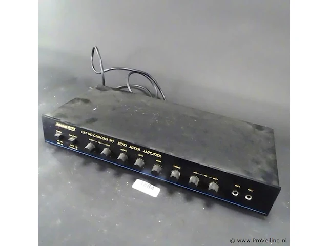 Soundlab cat no.g081(ema 38) echo mixer amplifier - afbeelding 1 van  5