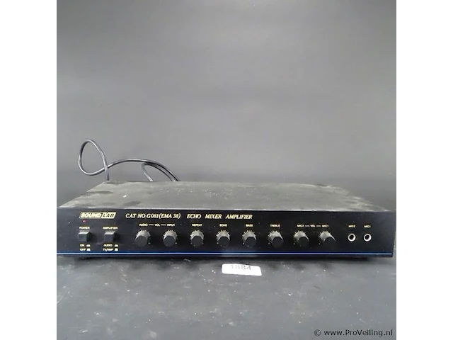 Soundlab cat no.g081(ema 38) echo mixer amplifier - afbeelding 2 van  5