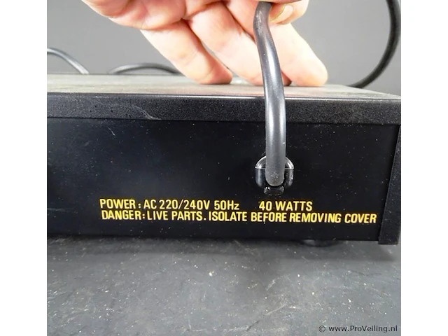 Soundlab cat no.g081(ema 38) echo mixer amplifier - afbeelding 5 van  5