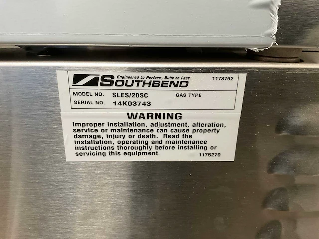 Southbend sles/20sc oven - afbeelding 2 van  11